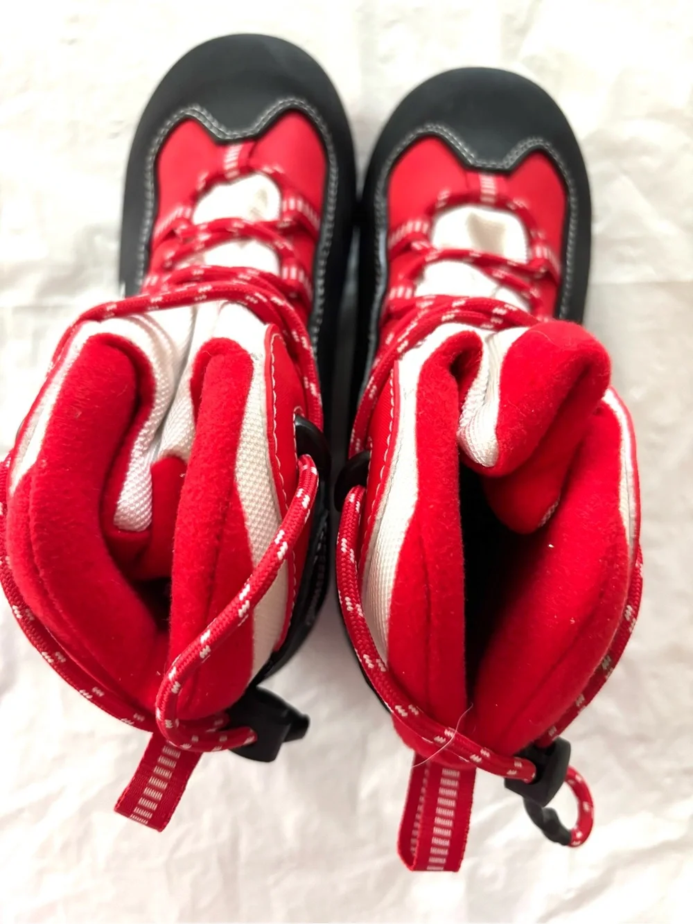 NWOT Rossignol X1 Jr Red blk Nordic Cross Country Ski Boots SZ 2 Youth EU SZ 33
